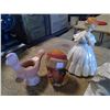 Image 4 : DOLL FIGURINE - WALL BRACKETS - TEA LIGHT HOLDER BOSSON HEAD - NAPKIN RINGS