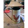 Image 3 : CABBAGE "KRAUT" CUTTER WITH BOX, CANADA DRY TIN SIGN - ROOSTER COFFEE