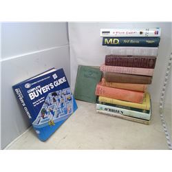 BOX OF VINTAGE BOOKS