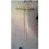 Image 1 : HANDMADE PRIMITIVE GARDEN RAKE
