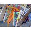 Image 5 : LOT OF VINTAGE 1950'S-60'S FELT PENNANTS
