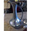 Image 4 : NORWEGIAN PEWTER WATER PITCHER AND MATCH HOLDER, 2-GOBLETS