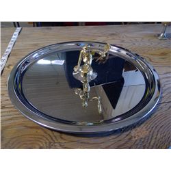 KROMEX CHROME CURLING TRAY TROPHY