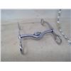 Image 1 : HORSE BIT "CURB BIT" NICKEL CHROME BY " AMERICAN