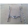 Image 3 : HORSE BIT "CURB BIT" NICKEL CHROME BY " AMERICAN