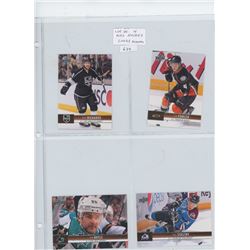 LOT OF 4 NHL SPORTS CARDS INCLUDING MIKE RICHARDS (LOS ANGELES KINGS), CAM FOWLER (ANAHEIM DUCKS), D