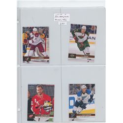 LOT OF 4 NHL SPORTS CARDS INCLUDING MARTIN HANZAL (PHOENIX COYOTES), MIKKO KOIVU (MINNESOTA WILD), H