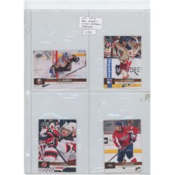 LOT OF 4 NHL SPORTS CARDS INCLUDING EVGENI NABOKOV (NEW YORK ISLANDERS), MARIAN GABORIK (NEW YORK RA