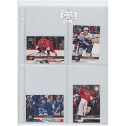 LOT OF 4 NHL SPORTS CARDS INCLUDING TUOMO RUUTU (CAROLINA HURRICANES), GABRIEL BOURQUE NASHVILLE PRE