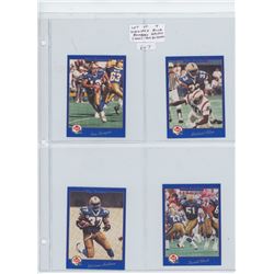 LOT OF 4 CFL WINNIPEG BLUE BOMBERS 1994 SPORTS CARDS INCLUDING TOM BURGESS, MICHAEL ALLEN, WARREN HU