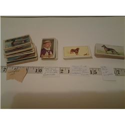 CIGARETTE CARDS 4 COMPLETE SETS