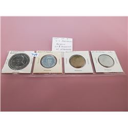 LOT OF 4 VS PRESIDENTS