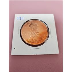 ONE OUNCE COPPER BUFFALO