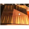 Image 1 : HANDMADE WOODEN BACK GAMMON BOARD
