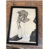 Image 1 : OLD INK SKETCH (FRAMED)