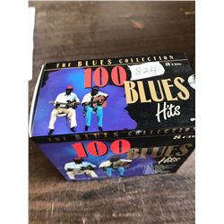 100 BLUES HITS ON 8 CD'S