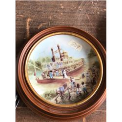 "RIVERBOAT HONEYMOON" COLLECTOR PLATE