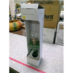 GREEN KEROSENE LAMP