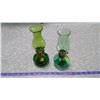 Image 1 : 2 GREEN MINATURE LAMPS