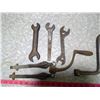 Image 2 : WOODSTOVE LIFTERS, CRANKS, OLD WRENCHES