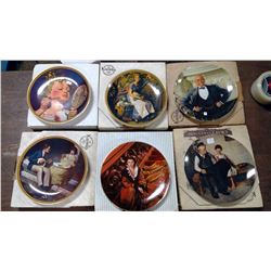 6 DECORATIVE PLATES