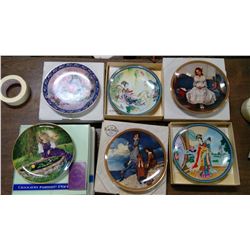 6 DECORATIVE PLATES
