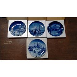 4 DECORATIVE PLATES