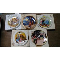 5 DECORATIVE PLATES