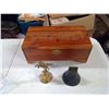 Image 1 : BRASS BELLS AND WOODEN BOX