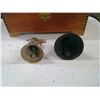 Image 3 : BRASS BELLS AND WOODEN BOX