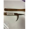 Image 3 : VINTAGE ICE PICK + 3LB HAMMER + SPLITTING AXE