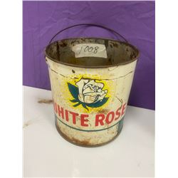 WHITE ROSE - 10 POUND TIN