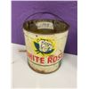 Image 1 : WHITE ROSE - 10 POUND TIN