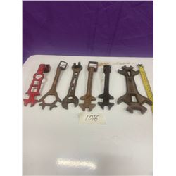 6 VINTAGE TOOLS- WRENDES I M IDEAL