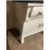 Image 2 : WASH STAND - SOILD MARBLE TOP EMPIRE STYLE 34' W- 28' H