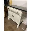 Image 4 : WASH STAND - SOILD MARBLE TOP EMPIRE STYLE 34' W- 28' H