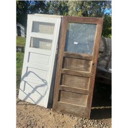 2 FARM HOUSE DOORS