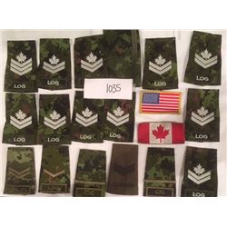 Misc Canadian Military Shoulder patches