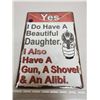 Image 1 : NEW 12" X 8" TIN SIGN