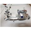 Image 2 : POLISHED ALUMINUM VESPA SCOOTER