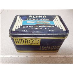 ALPHA DUSTLESS CRAYONS TIN