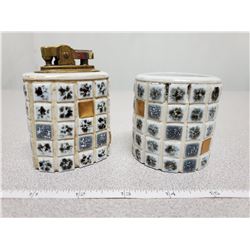 2 JAPAN CERAMIC ITEMS