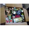 Image 1 : LARGE BOX OF 50+ AVON BOTTLES, VARIOUS SHAPES AND SIZES