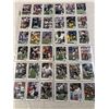 Image 16 : PRIVATE COLLECTOR FROM AN ESTATE BINDER OF FOOTBALL CARDS 78 SHEETS OF 6 SEE PHOTOS