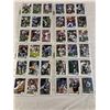 Image 9 : PRIVATE COLLECTOR FROM AN ESTATE BINDER OF FOOTBALL CARDS 78 SHEETS OF 6 SEE PHOTOS
