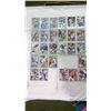 Image 8 : PRIVATE COLLECTOR FROM AN ESTATE BINDER OF FOOTBALL CARDS 105 SHEETS OF 6 PHOTOS