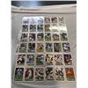 Image 12 : PRIVATE COLLECTOR FROM AN ESTATE BINDER OF FOOTBALL CARDS 100 SHEETS OF 9 PHOTOS