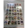 Image 13 : PRIVATE COLLECTOR FROM AN ESTATE BINDER OF FOOTBALL CARDS 100 SHEETS OF 9 PHOTOS