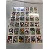 Image 14 : PRIVATE COLLECTOR FROM AN ESTATE BINDER OF FOOTBALL CARDS 100 SHEETS OF 9 PHOTOS