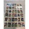 Image 17 : PRIVATE COLLECTOR FROM AN ESTATE BINDER OF FOOTBALL CARDS 100 SHEETS OF 9 PHOTOS